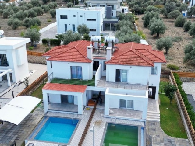 140m2 - 3+1 Twin Villa mit Meerblick in chatalköy - Mieter Einkommen-mit Pool-nur 150, 00stg.! ** 