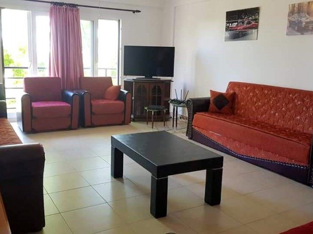 Well-Maintained Ground Floor 3+1 Flat With Sea View In Lapta For Sale ** 