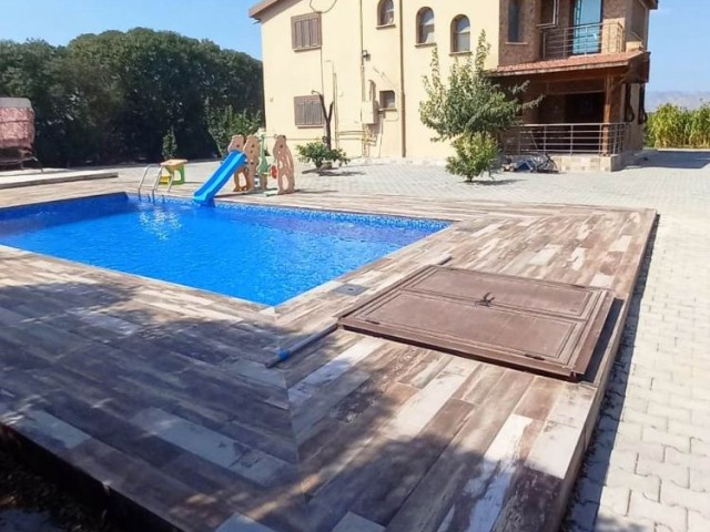 Villa with Pool for Sale in a Plot of Land Near 2 Decares in Alaykoy! **  ** 