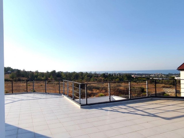 4+1 privater Pool in der Region Girne Lapta, 1300 m2 Grundstück, Preise ab 360.000 stg, herrlicher Blick auf die Berge und das Meer