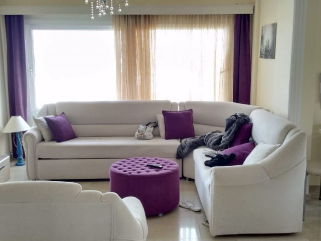 Fully furnished apartment with terrace, 15 minutes' drive from Kyrenia, 100 meters from the sea