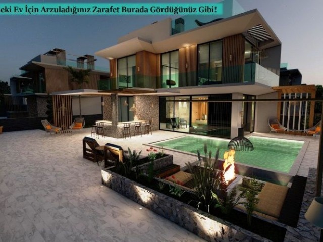 Turkish Made Sea View Villa Project in İskele Boğaz! DO NOT MISS this privilege!