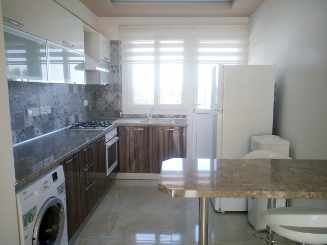 2 + 1 ZERO Furnished Apartment with Private Terrace with Mountain and Sea Views FOR SALE in Karaoglanoglu ** 