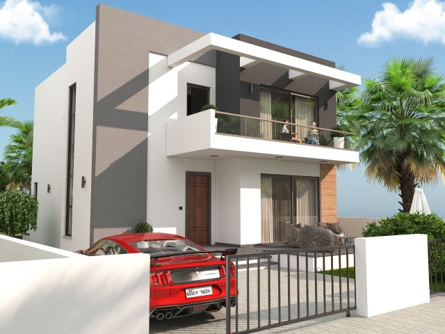 3 bedroom  Private DUBLEX VILLAS in İskele Boğaz( Feb 2024) . 