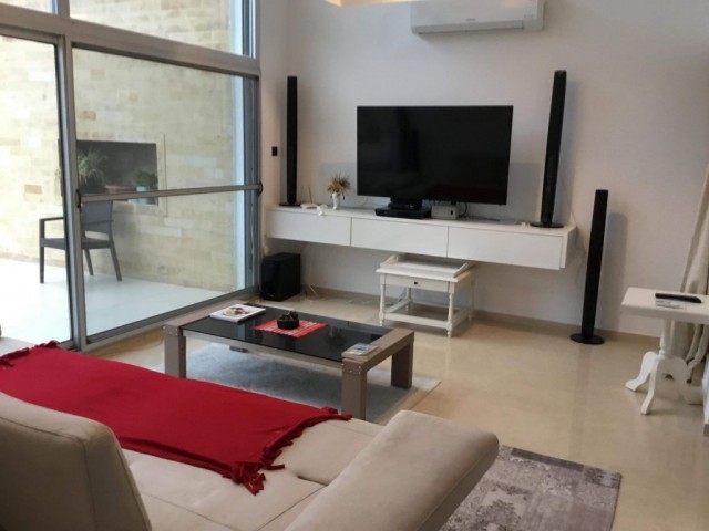 2+1 Duplex (220 m2) Penthouse with Full Luxury Furniture, Inventor Air Conditioning WITH Shared POOL in Kyrenia PAID VAT- TRANSFORMER ! ** 