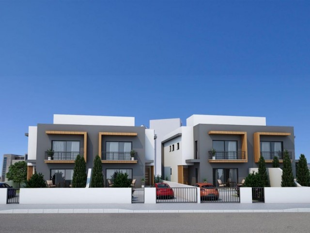 Yenikent 'de  Türk Tapulu 3+1 (203 M2) İkiz Villa