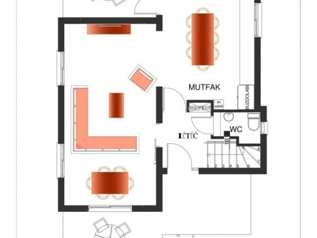 Villa For Sale in Dumlupınar, Nicosia