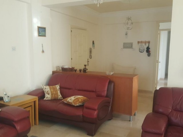 The 3 + 1 Spacious 125 m2 Decking Floor in the Center of Kyrenia is for Sale with Full Furniture Made with Excellent Construction Quality - All Taxes Paid OPPORTUNITY ** 