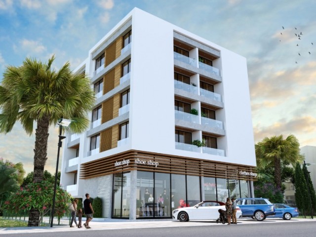 90 m2 Net and 85 m2 Net 2 + 1 Apartments Available for Commercial + Residential Use on the Registered Street Equivalent to ULTRA LUX in Küçük Kaymaklı - Offices Campaign! We Will Deliver It Immediately49900 - +90 542 861 62 72 ** 