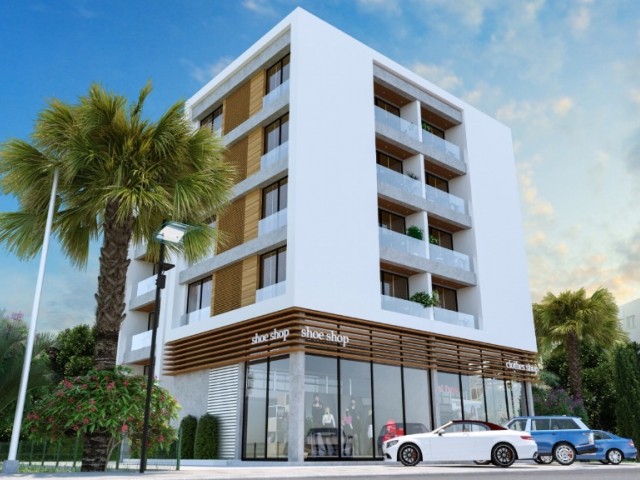 90 m2 Net and 85 m2 Net 2 + 1 Apartments Available for Commercial + Residential Use on the Registered Street Equivalent to ULTRA LUX in Küçük Kaymaklı - Offices Campaign! We Will Deliver It Immediately49900 - +90 542 861 62 72 ** 