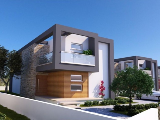 Modern Design Detached Villas with Smart House System and Solar Energy with Pool Option in Çatalköy ( 4+1) +90 542 861 62 72 - +90 533 843 21 39 ** 