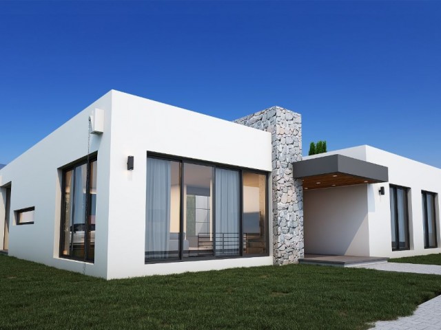 Magnificent Single-Decker Villas with Pool Option/ Large Garden in Kantikoy (WITHIN A PLOT OF 655 M2) ** 