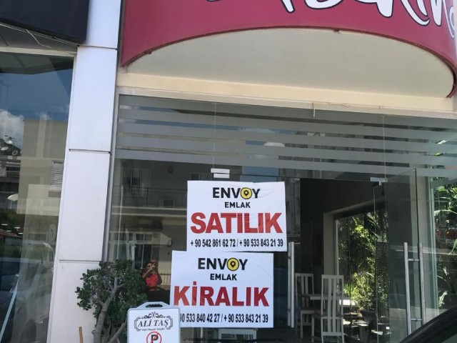 Dereboyu- Caddede Nadir Bulunabilen Satılık DÜKKAN( Sendeli  Türk Tapulu 135m2 )