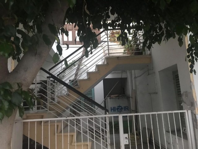 A Commercial Building for Sale on the Main Street for those who want to Take the Opportunity to Get a 330m2 Ground-Floor and Terraced, Workplace - Office - Boutique hotel / Hostel - Cafe / Bar suitable for use in the Kyrenia Bazaar on Zia Rizki Street, with a High Value of Signage ** 