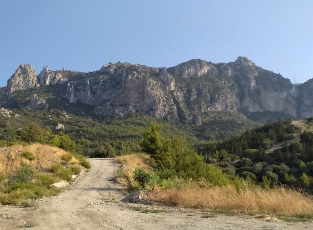 Zeytinlik'te Muhteşem Konumda Türk Malı, Dağ Ve Deniz Manzaralı Yolu Mevcut Satılık Arazi