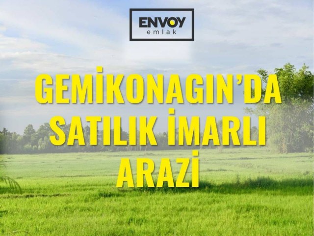 Gemikonağında Satılık  İmarlı Arazi 