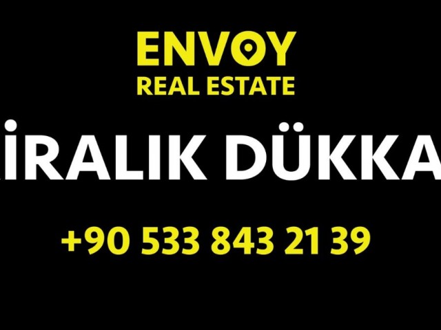 350 m2 Kapalı Alan - Merkezi Konumda Ana Cadde Üzerinde Lokanta/ Banka /  Sigorta /Mağaza / Market Gibi İşyeri Olacak Dükkan