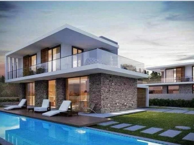 Moderne 4+1 Villa mit privatem Pool in Magosa Salamis! April 2022 Übergeben ! ** 