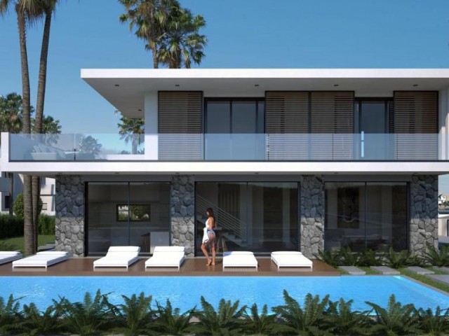 4+1 Villa with Modern Luxury private Pool in Magosa Salamis District ! Delivery April 2022 ! ** 