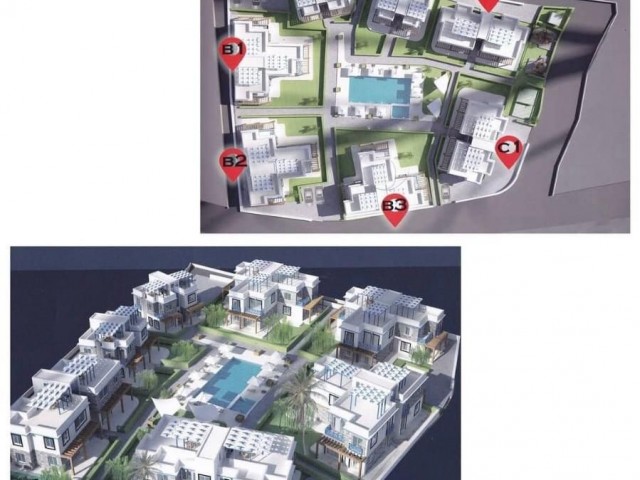 For Sale in Kyrenia- Karsiyaka 1+1, 2+1, 3+1 Apartments ! With Prices Starting from STG 65,000.. April 2021 Delivery- Become a Landlord As You Pay Interest-Free Rent Without Bank! ** 