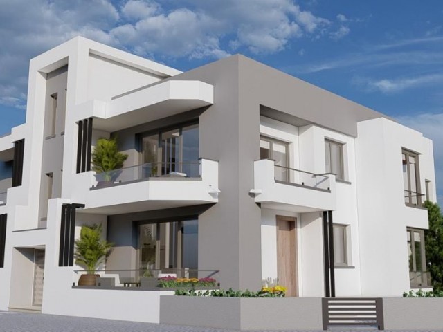 Ensuite 3+1 Bedroom Apartments for Sale in Mitreli Where You Can Experience the Feeling of Being Detached ** 