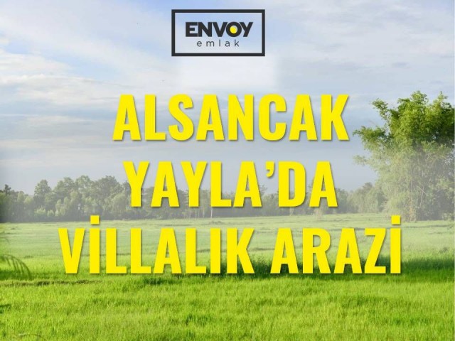 ALSANCAK - 4 Acres (4896 M2) of Villa Land in Yayla ** 