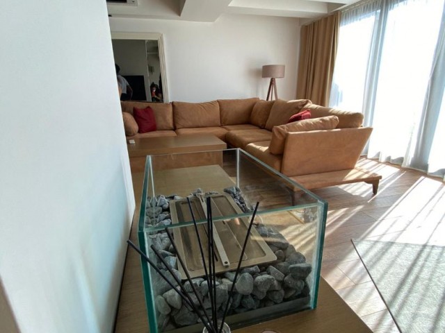 Luxury 1+0 Apartment for Rent with Full Furniture, Mountain-Sea View Jacuzzi in Kyrenia ** 