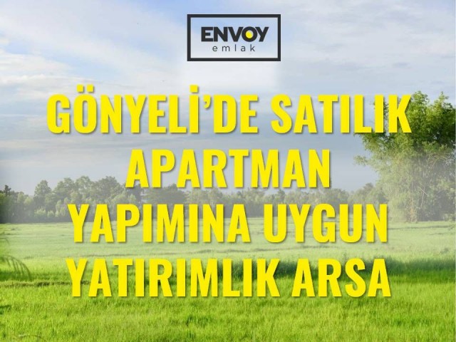 Gönyeli'de Satılık Apartman Yapımına Uygun Yatırımlık Arsa