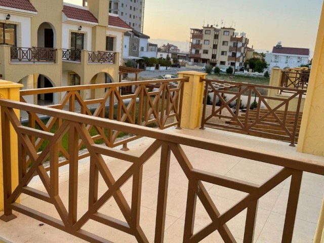 In Salamis, the Lower Floors with a Turkish Title are Equipped with a Garden - The Upper Floors are equipped with a Balcony + a Terrace, Ultra-Lux Villa-Type HOUSE Is Immediately Delivered -The Deeds Are Ready ** 