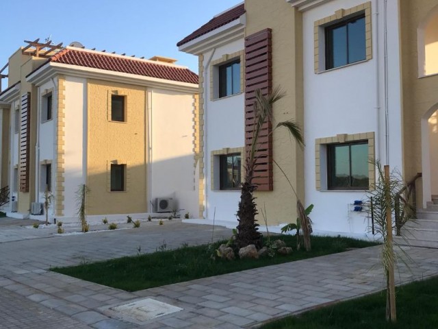 In Salamis, the Lower Floors with a Turkish Title are Equipped with a Garden - The Upper Floors are equipped with a Balcony + a Terrace, Ultra-Lux Villa-Type HOUSE Is Immediately Delivered -The Deeds Are Ready ** 