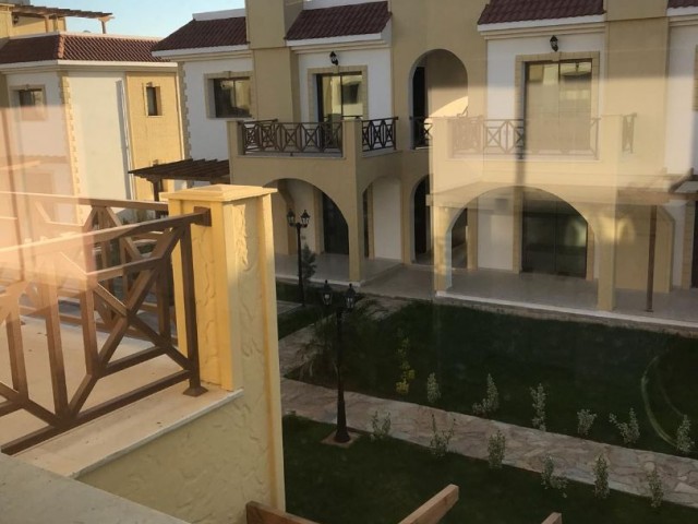 In Salamis, the Lower Floors with a Turkish Title are Equipped with a Garden - The Upper Floors are equipped with a Balcony + a Terrace, Ultra-Lux Villa-Type HOUSE Is Immediately Delivered -The Deeds Are Ready ** 