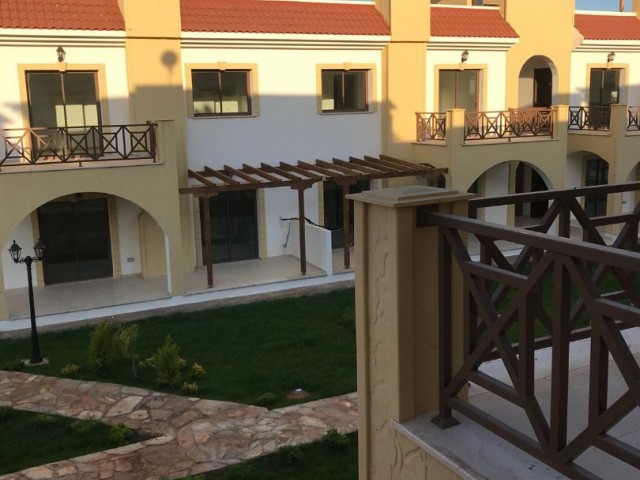 In Salamis, the Lower Floors with a Turkish Title are Equipped with a Garden - The Upper Floors are equipped with a Balcony + a Terrace, Ultra-Lux Villa-Type HOUSE Is Immediately Delivered -The Deeds Are Ready ** 