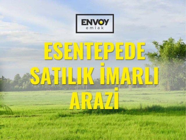 Zoned Land for Sale with Mountain-Sea Views in Esentepe ** 