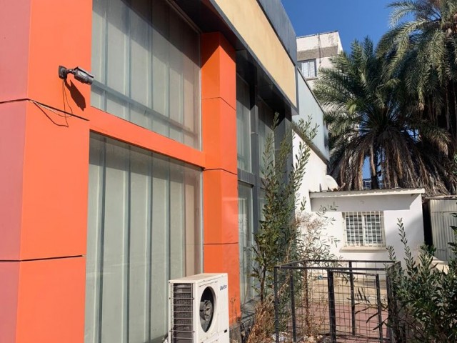 400 m2 Rental Shop ( Showroom) with High Signage Value in the Heart of Nicosia Dereboyu ** 