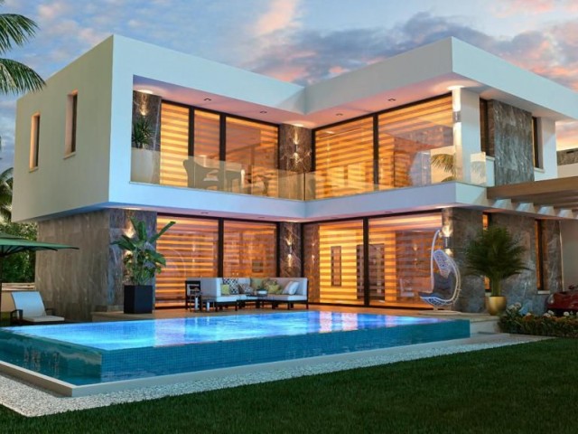 Turkish Deed Ultra Lux Detached Villas with Private Pool in New Bosphorus ( Open to Barter ! ) ** 