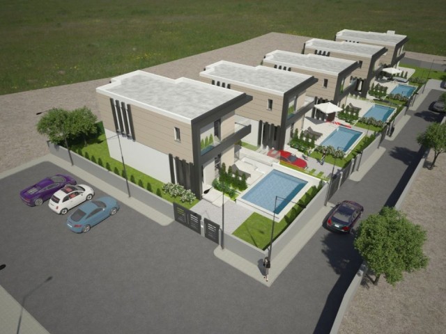 3+1 Villas for Sale in Perfect Location in Alsancak ** 