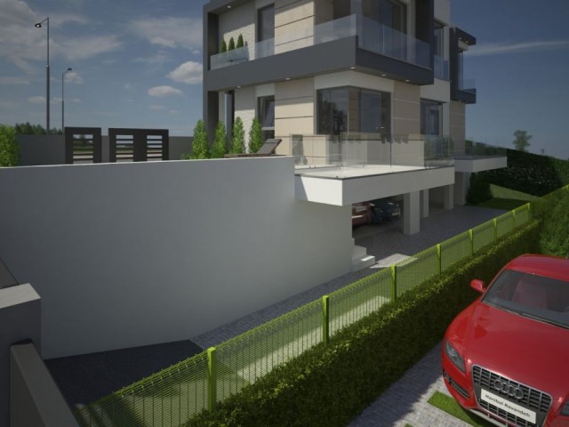 3+1 Villas for Sale in Perfect Location in Alsancak ** 