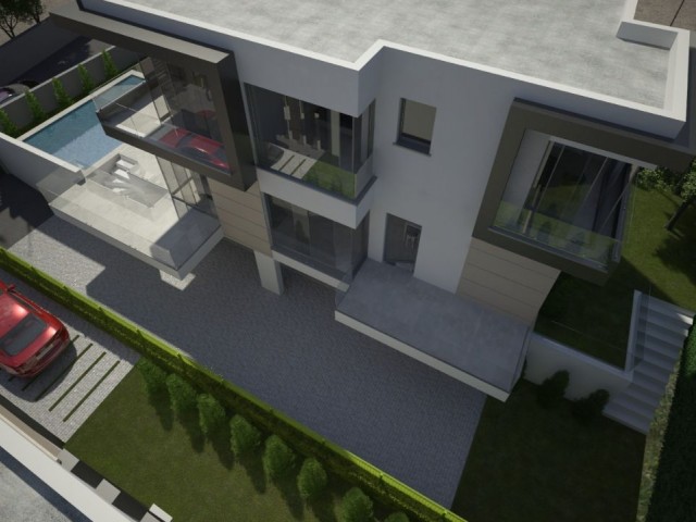 3+1 Villas for Sale in Perfect Location in Alsancak ** 