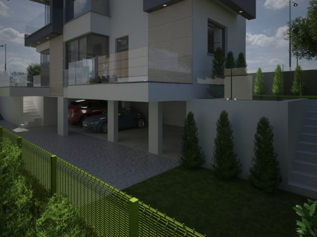 3+1 Villas for Sale in Perfect Location in Alsancak ** 