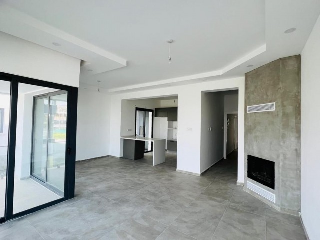 132 m2 zu verkaufen ( 3+1) Wohnung mit Kamin/ Grill in Metehan ** 