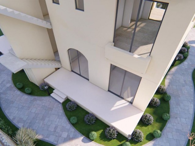 2+1 Erdgeschosswohnungen und Penthouse-Wohnungen zum Verkauf in Kyrenia Alsacak ** 