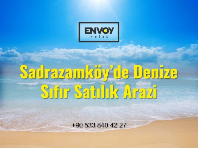 Grundstück Zum Verkauf Am Meer In Sadrazamköy (Gelegenheit) ** 