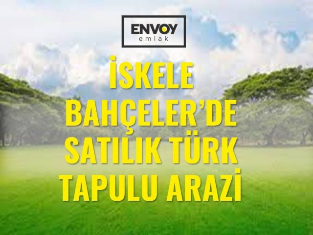 Iskele - 13714 m2 Villa Land with Turkish Title in the Gardens ** 