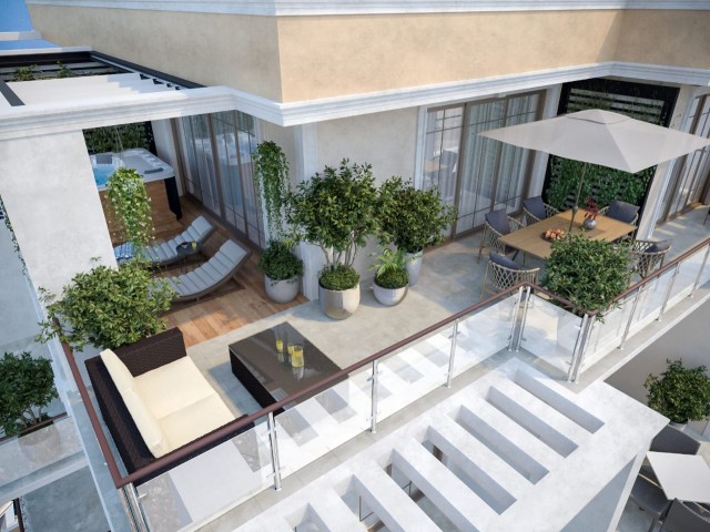 Ultra-Lux-Penthouse zum Verkauf im Kyrenia Center