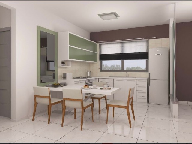 آپارتمان 1+1 دوبلکس با استخر مشترک برای فروش در دوغانکوی
