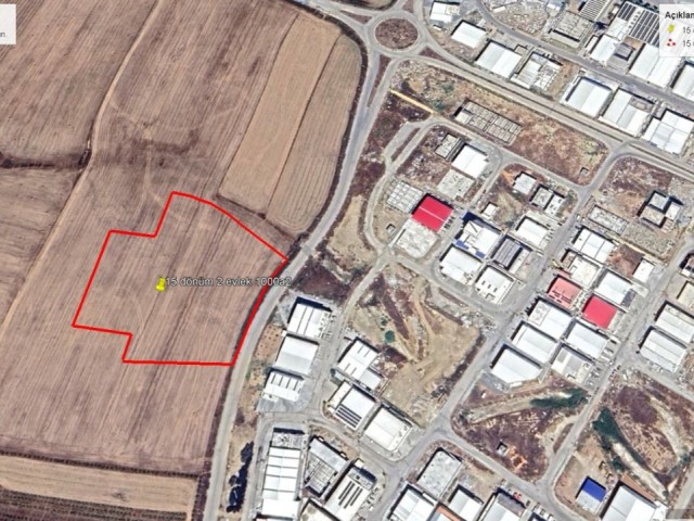 زمین برای فروش در نزدیکی منطقه صنعتی Alayköy