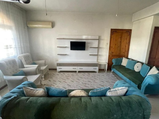 3+1 Semi-Detached Ground Floor Flat with Fireplace for Sale in Gonyeli (Single Authorized)