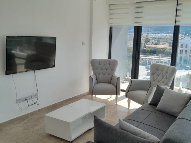 2+1 Luxus-Wohnung zur Miete in Kyrenia Zentrum