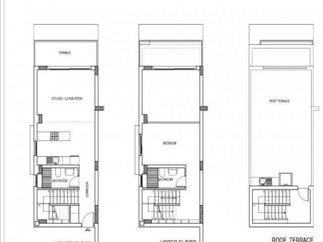 1+1 Duplex-Penthäuser zum Verkauf in Esentepe, mit herrlichem Blick auf die Berge und das Meer, konzipiert für luxuriöses Wohnen, sei es als Investition oder als Zweck