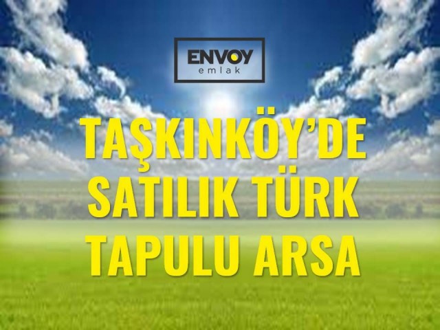 Taşkınköy'de Ticari 5 Kat İzinli Türk Tapulu Arsa